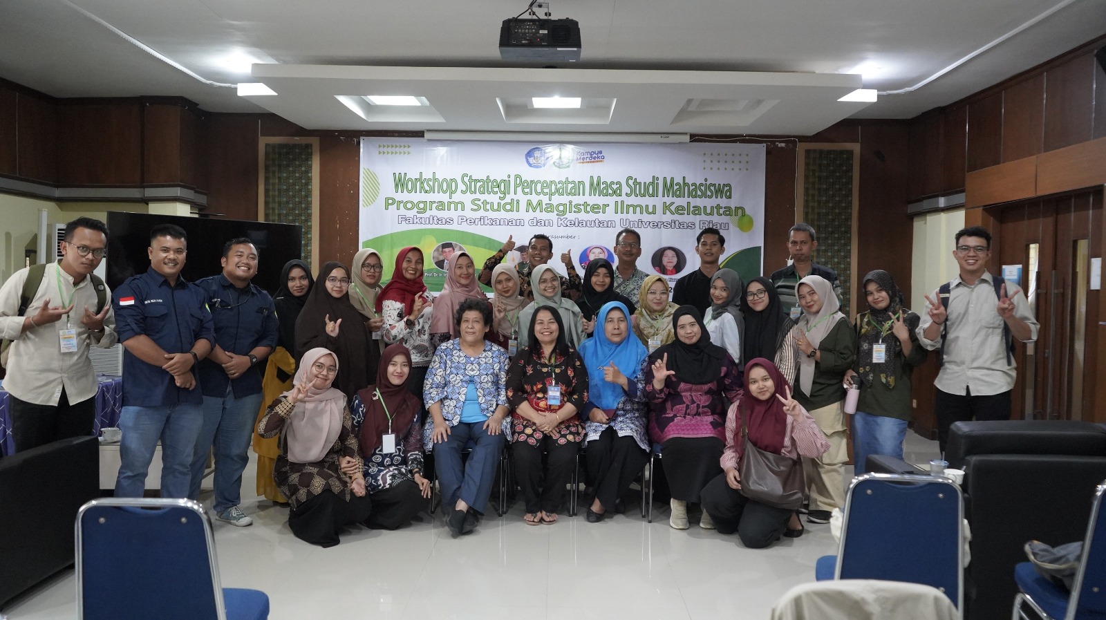 Dorong Mahasiswa Lulus Tepat Waktu, FPK UNRI Adakan Workshop Strategi Studi