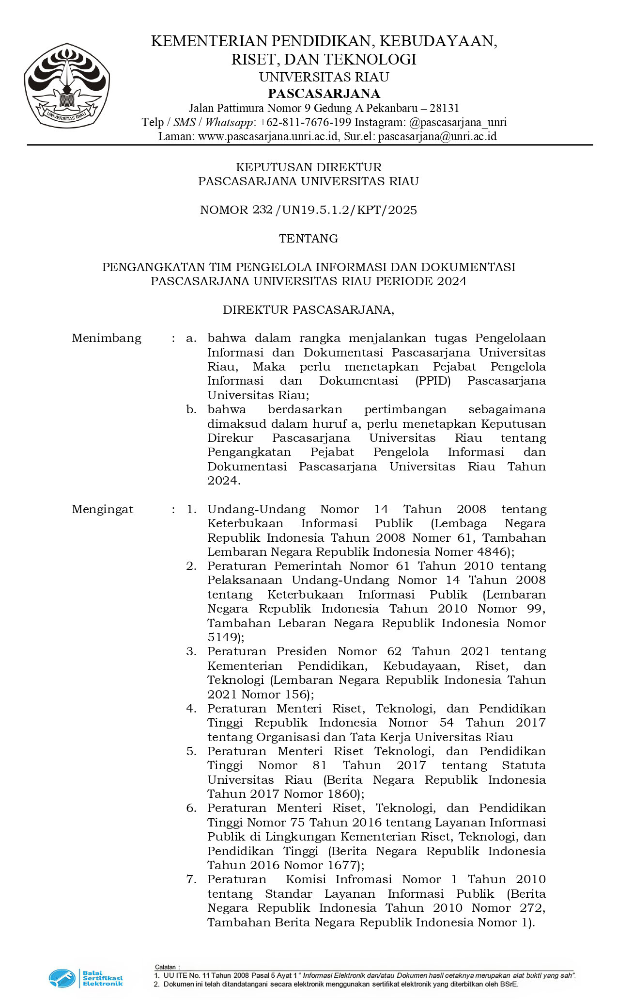 232 - SK TIM PPID PASCASARJANA UNRI TAHUN 20245_signed (1).jpg