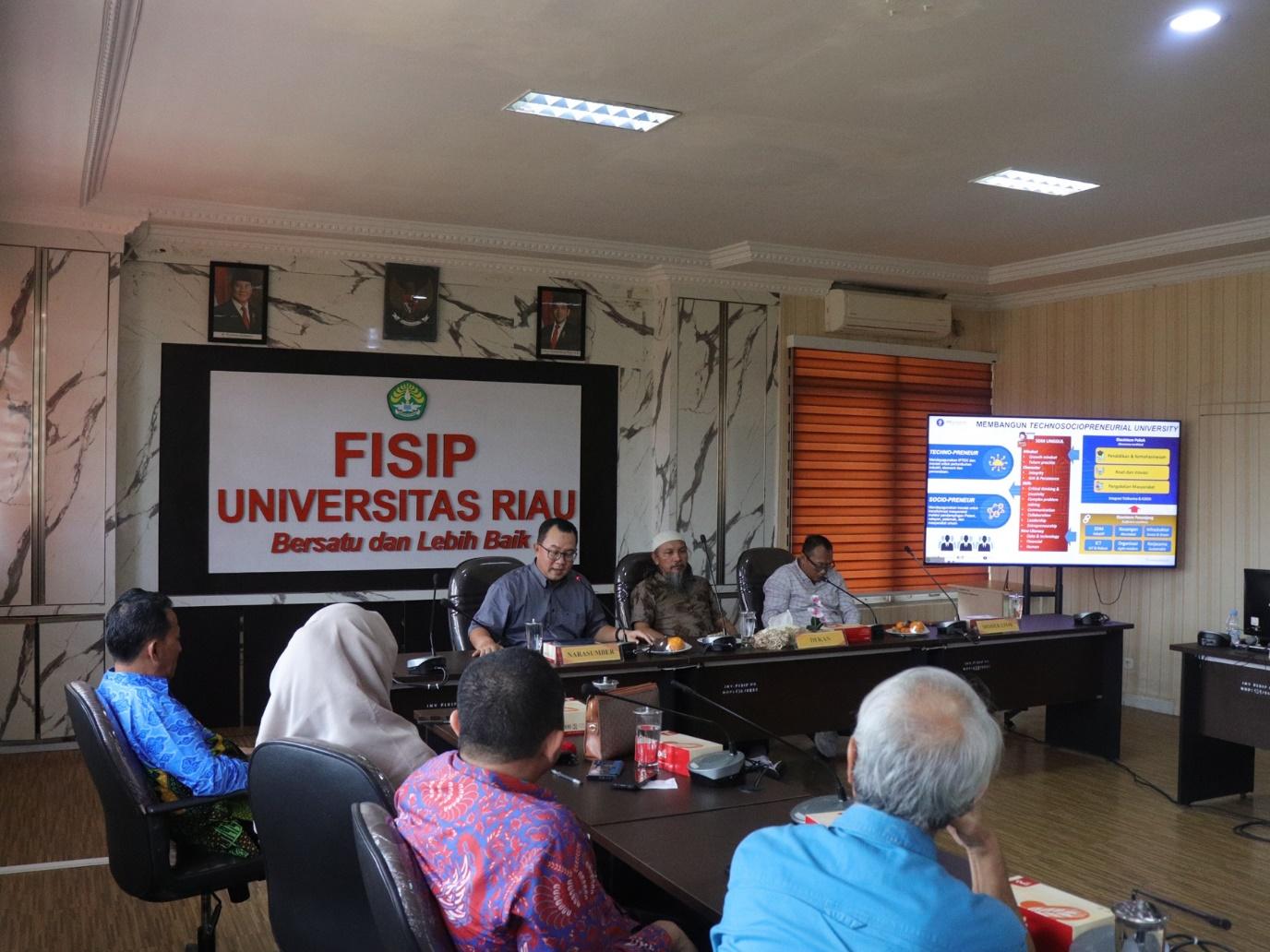 FISIP Universitas Riau Persiapkan Akreditasi Internasional