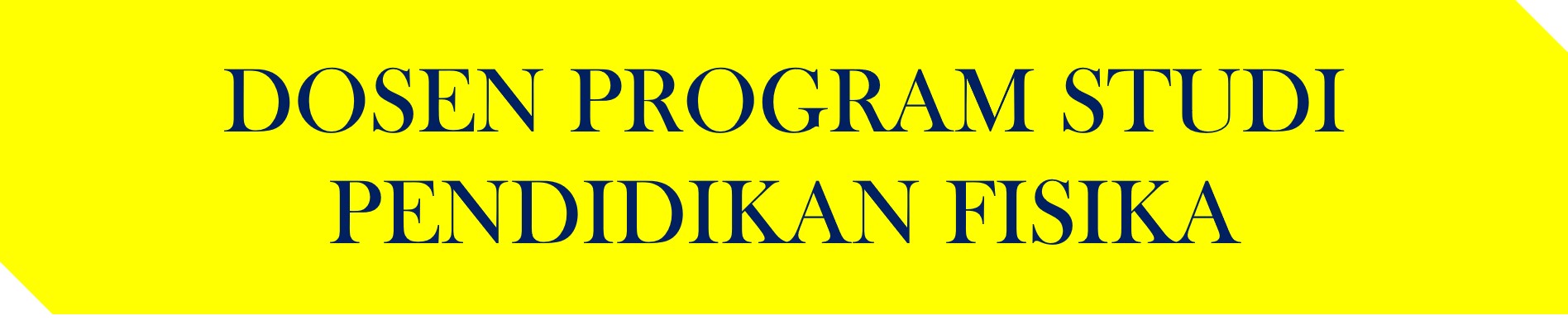 Header Dosen