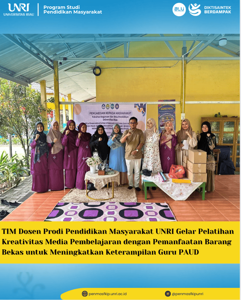 Pelatihan Kreativitas Media Pembelajaran dengan Pemanfaatan Barang Bekas untuk Meningkatkan Kreativitas Guru PAUD