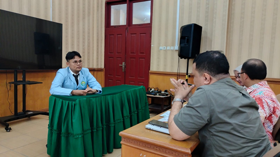 Mahasiswa S1 Akuntansi FEB UNRI Laksanakan Ujian Komprehensif