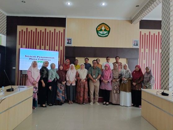 Korprodi S1 Akuntansi FEB UNRI Hadiri Kegiatan Sistem Penjaminan Mutu Fakultas