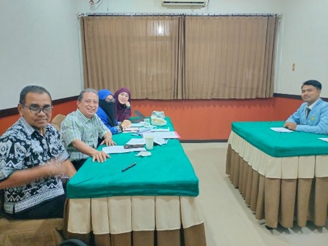 Mahasiswa Program Studi S1 Akuntansi FEB UNRI Melaksanakan Ujian Komprehensif