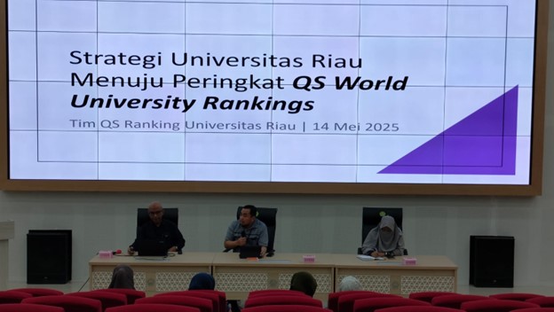 Universitas Riau Perkuat Persiapan Menuju Pemeringkatan QS World University Rankings