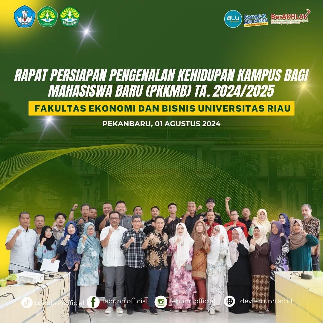 FEB UNRI Gelar Rapat Persiapan PKKMB 2024/2025
