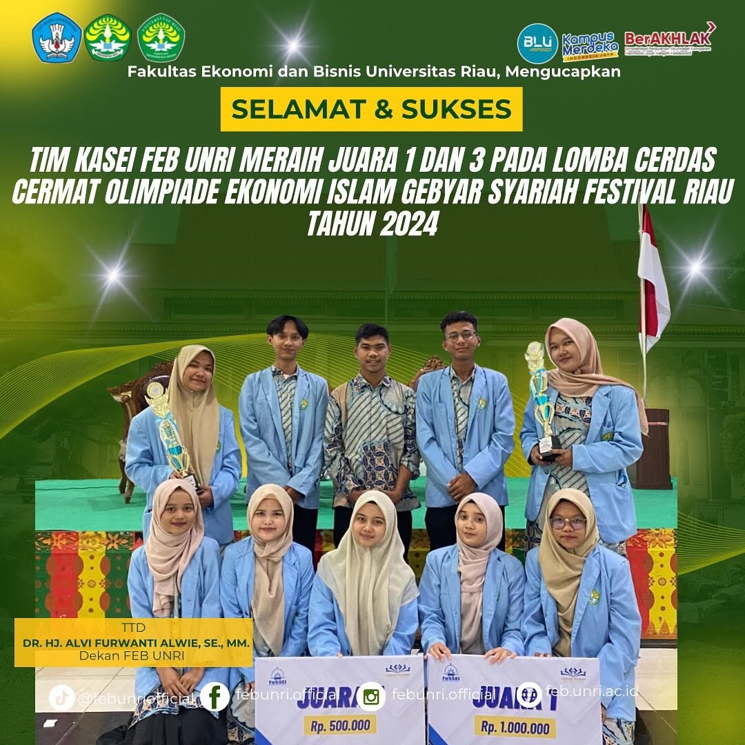 KaSEI FEB UNRI KEMBALI Berprestasi🏆