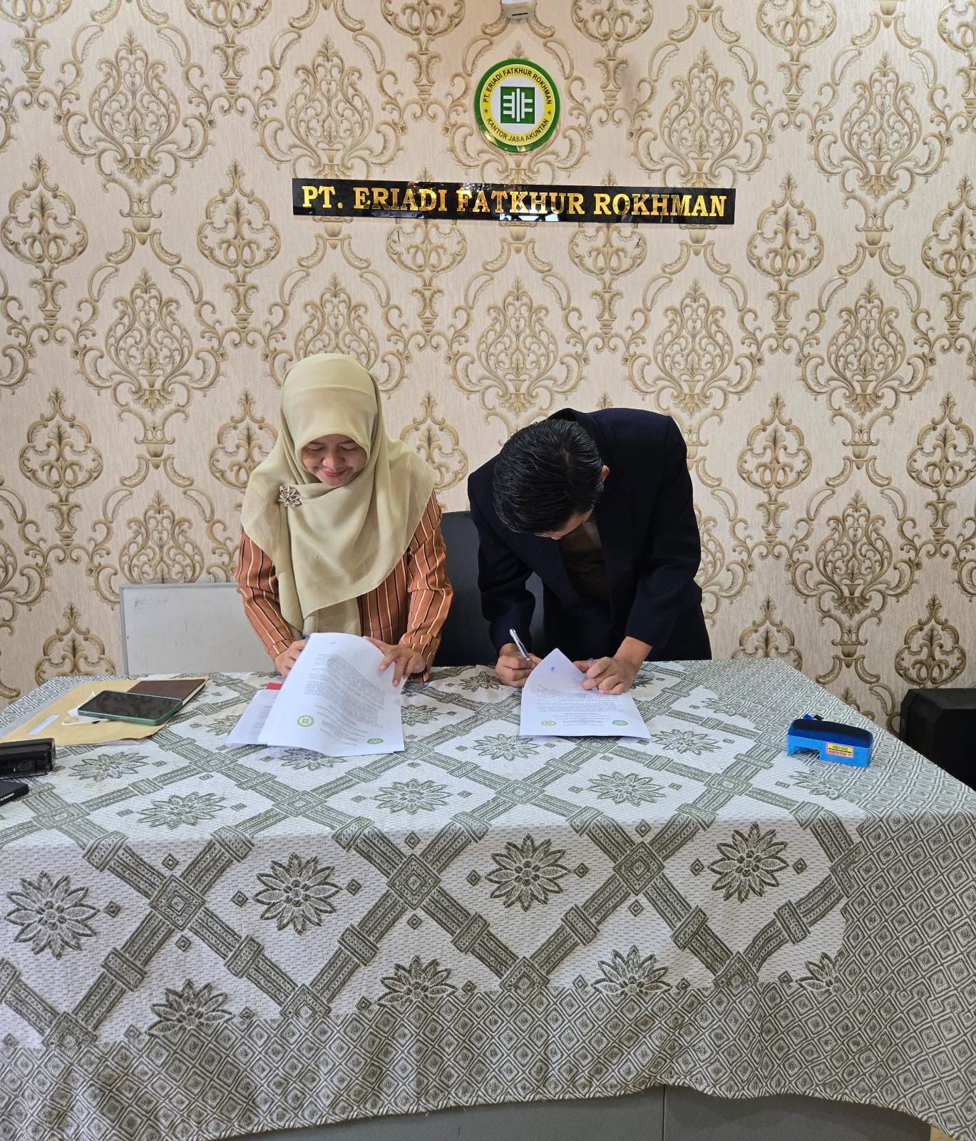 Prodi S1 Akuntansi FEB UNRI Jalin Kerja Sama dengan PT. Eriadi Fathkhur Rokhman Area Riau untuk Bimbingan Teknis Akuntansi Pemerintahan