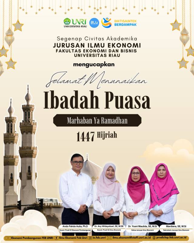 SELAMAT MENUNAIKAN IBADAH PUASA RAMADHAN 1447 H