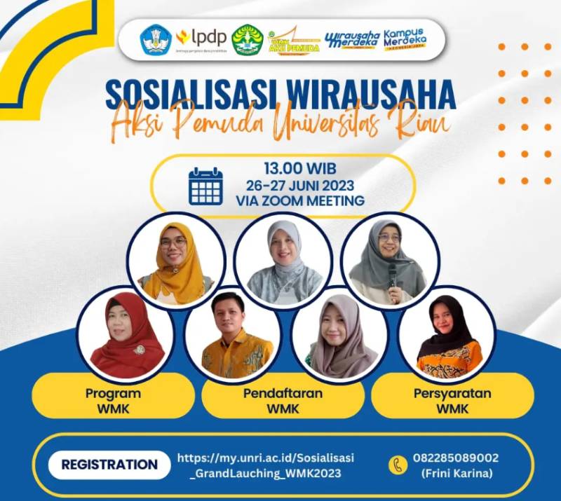 Sosialisasi Wirausaha Hiki Pemuda – Program WMK 2023