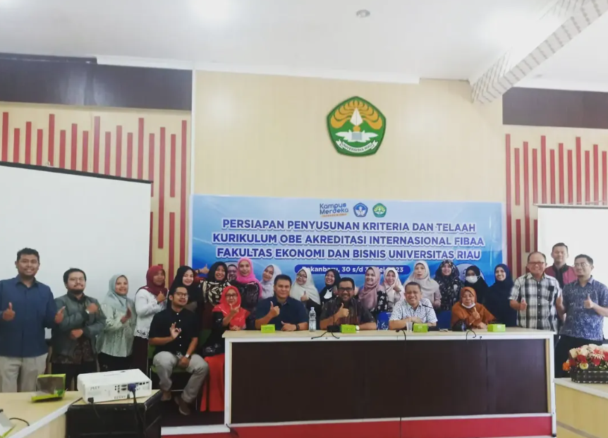 Persiapan Penyusunan Kriteria dan Telaah Kurikulum OBE Akreditasi Internasional FIBA FEB UNRI