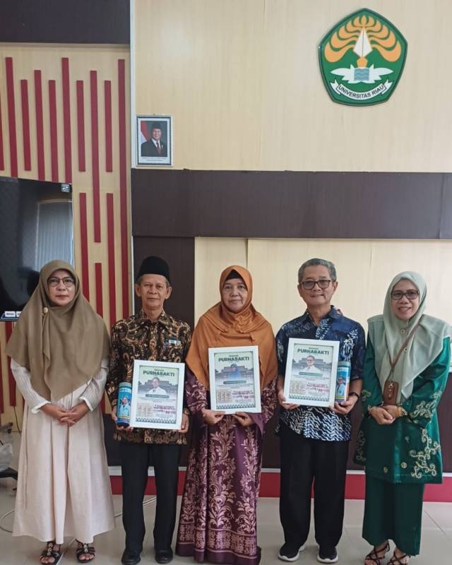 Mengabdi dengan Keteladanan, Tiga Dosen FEB UNRI Purna Tugas: Terima Kasih atas Segala Dedikasinya