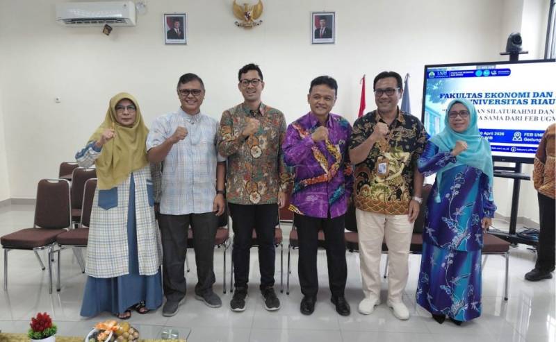 Perkuat Sinergi Akademik, FEB UNRI Terima Kunjungan FEB UGM