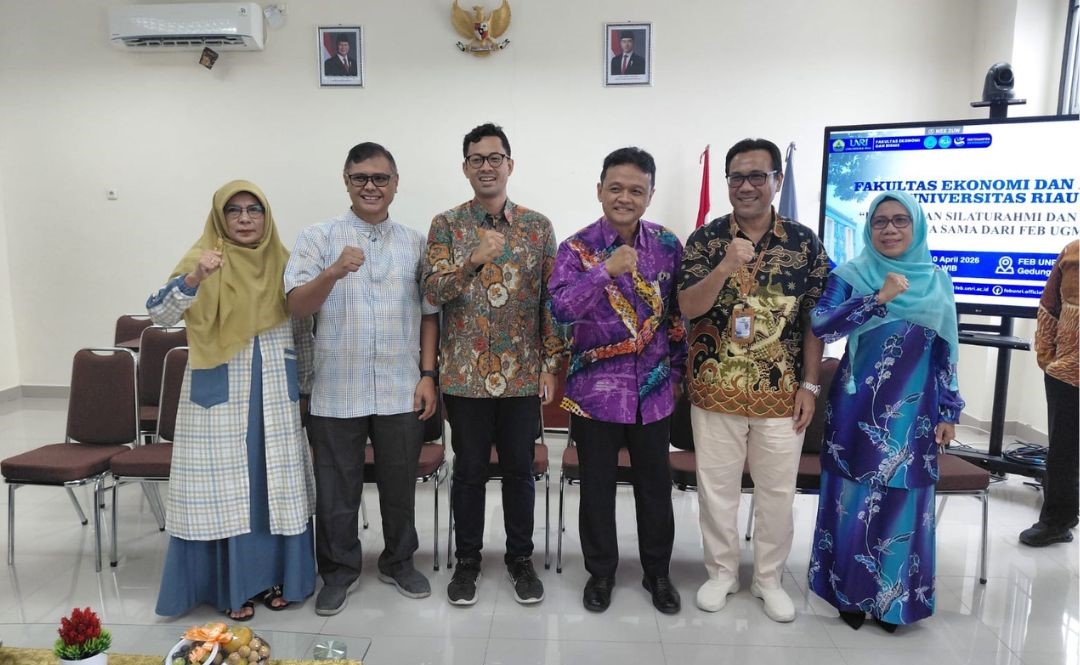 Perkuat Sinergi Akademik, FEB UNRI Terima Kunjungan FEB UGM