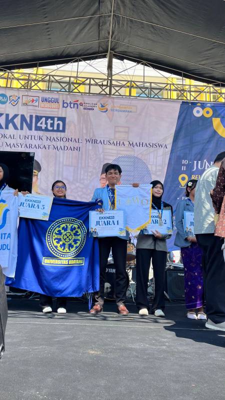 UNRI DELEGATION WINS 1ST PLACE AT THE 4TH NATIONAL ENTREPRENEURSHIP EXPO AND COMPETITION 2026