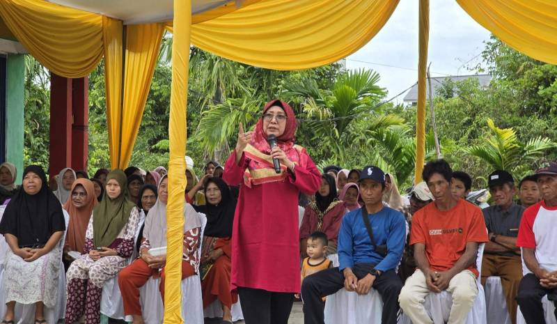 DOSEN EKONOMI PEMBANGUNAN FEB UNRI MENJADI NARASUMBER SOSIALISASI RANPERDA PEMBERDAYAAN KETAHANAN KELUARGA DI INDRAGIRI HILIR