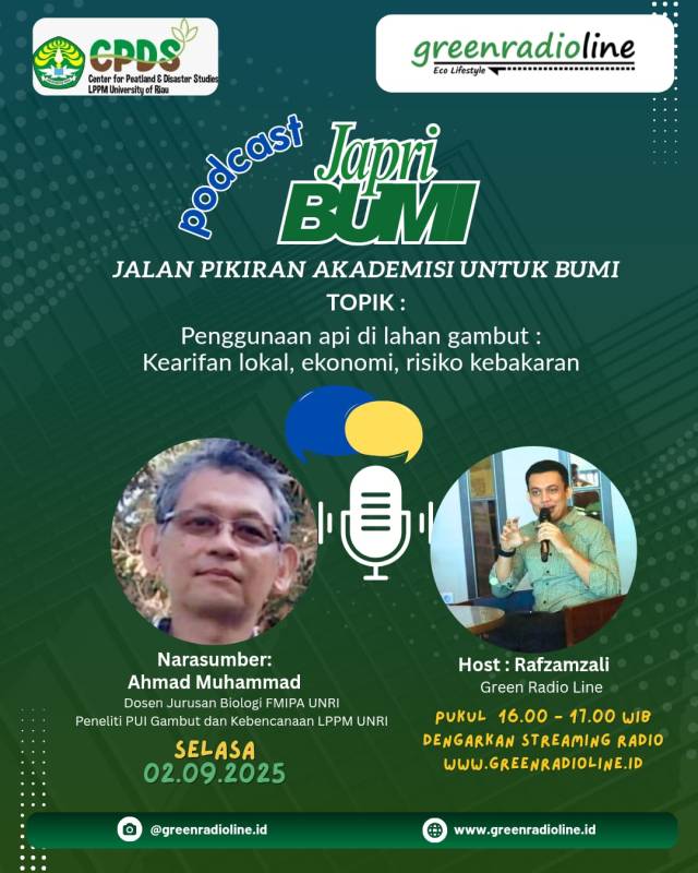 Podcast Japri BUMI – Jalan Pikiran Akademisi untuk Bumi Seri-2