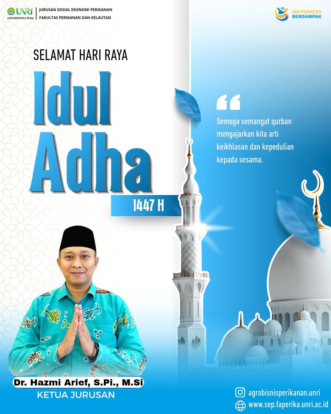 Selamat Hari Raya Idul Adha 1447 H