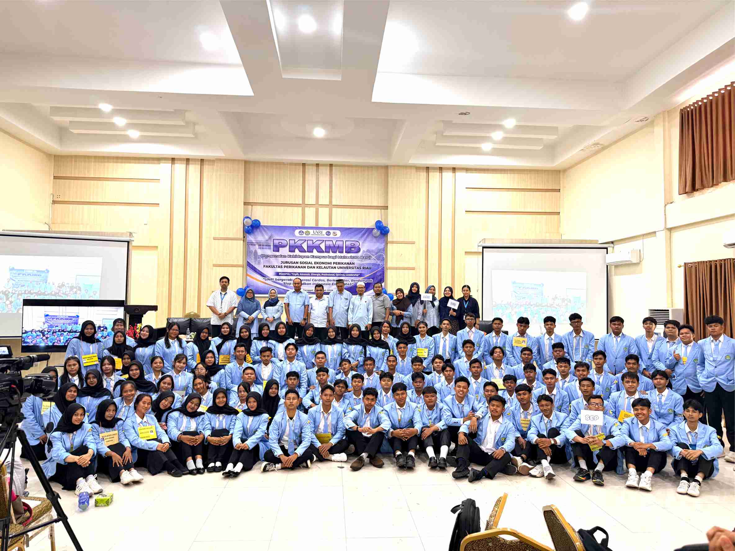 PKKMB Sosek Perikanan 2026: UNRI Bergerak Menuju Indonesia Emas 2045