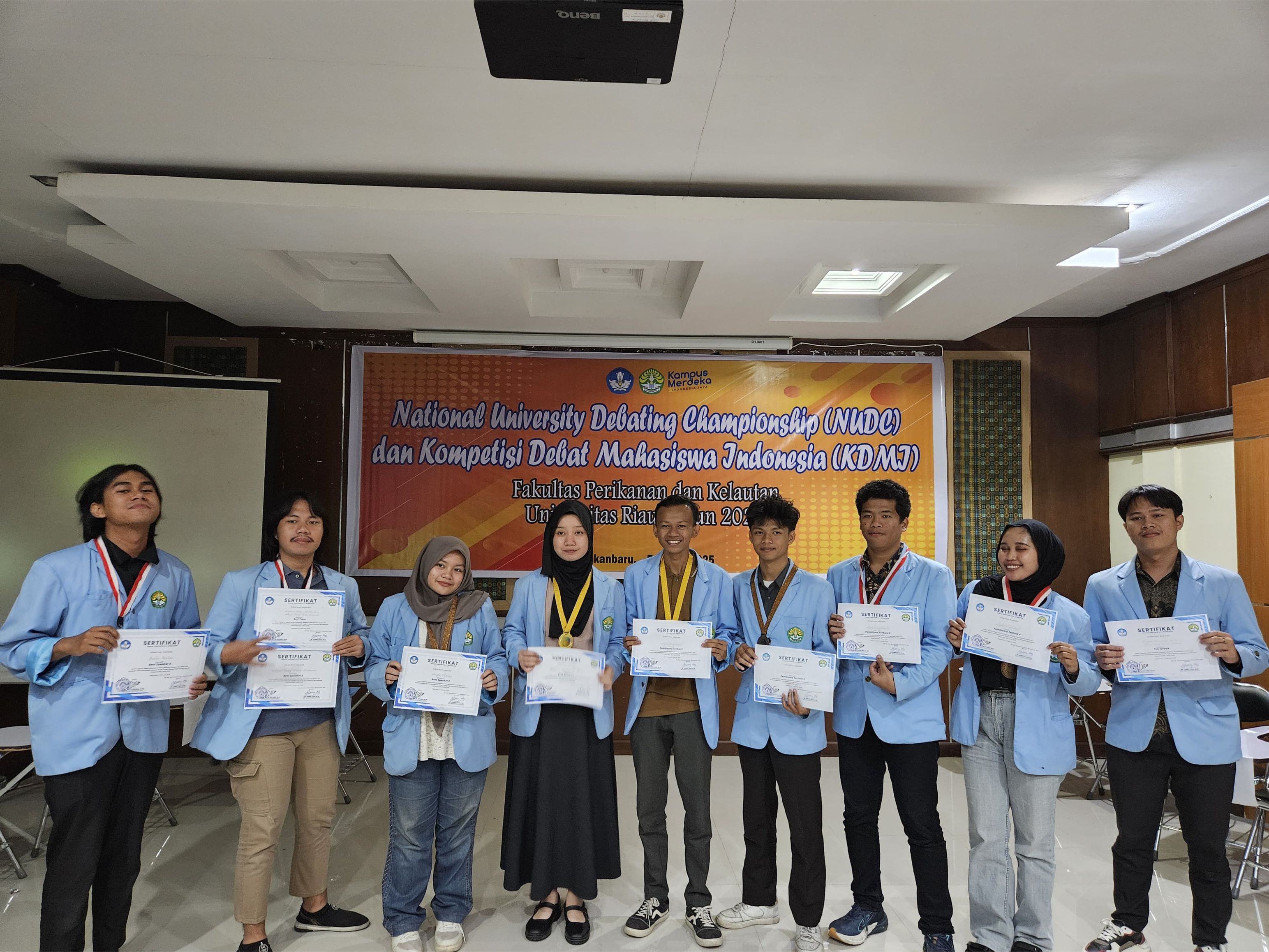 Prestasi Gemilang Mahasiswa Agrobisnis Perikanan di Ajang NUDC dan KDMI 2025 Tingkat Fakultas Perikanan dan Kelautan Universitas Riau