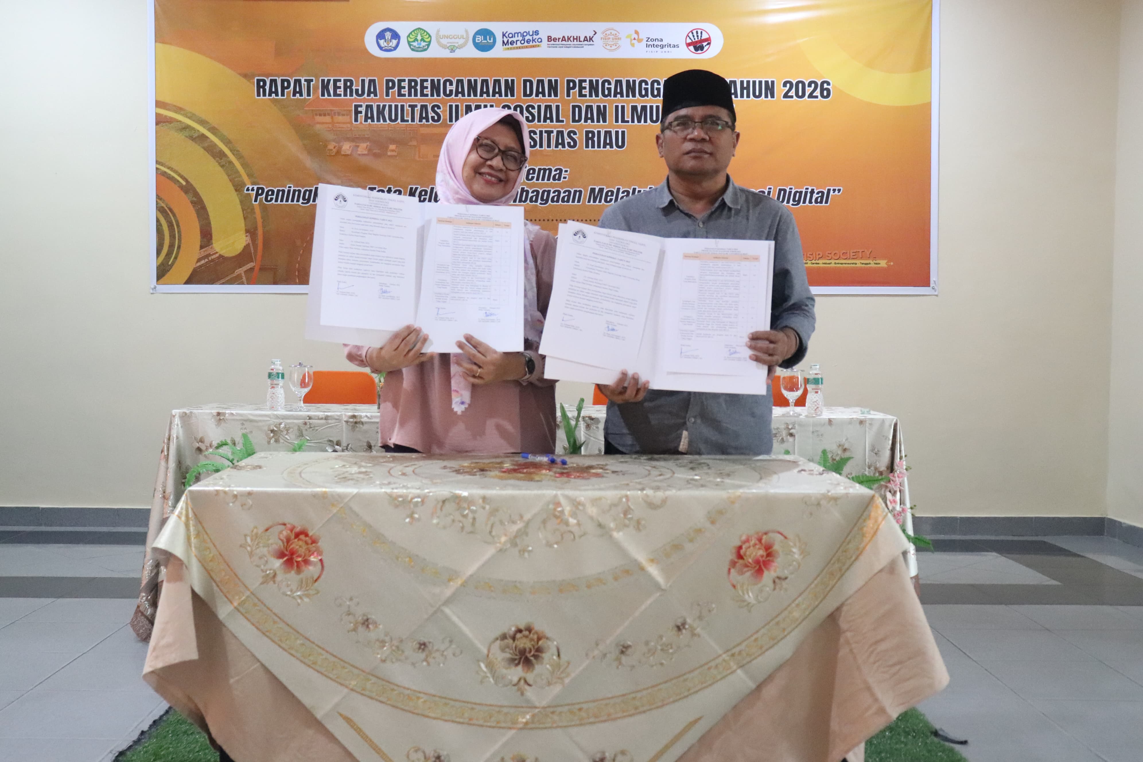Jurusan Sosiologi Meraih Juara I untuk Pencapaian IKU I di FISIP Universitas Riau