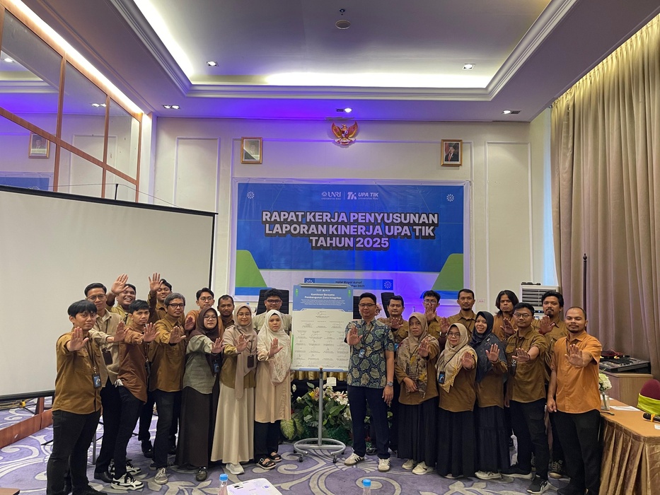 UPA TIK Universitas Riau Declares Its Commitment to Rejecting Gratification through the Integrity Zone Pact in 2025