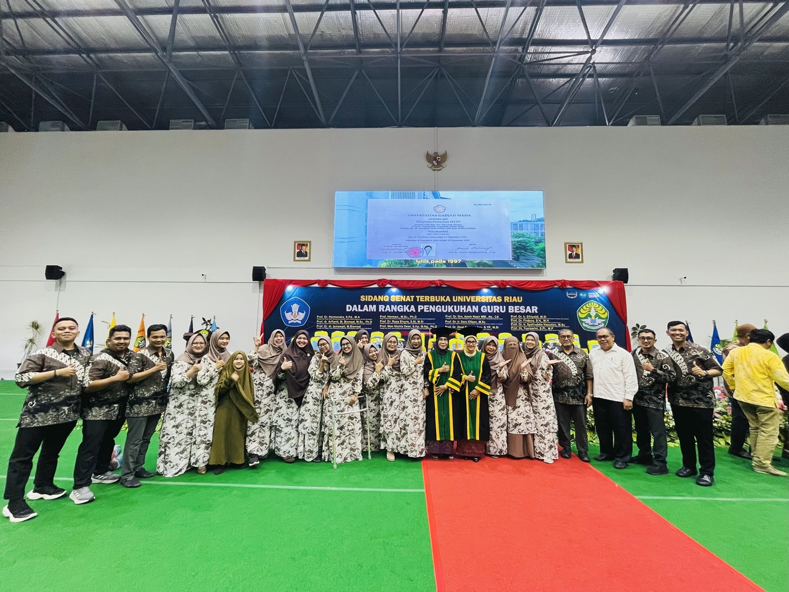 Pengukuhan Guru Besar Dosen Teknologi Pertanian - Prof. Dr. Dewi Fortuna Ayu dan Prof. Dr. Yusmarini
