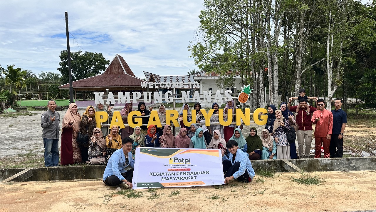 Jurusan Teknologi Pertanian Universitas Riau Dorong Pemberdayaan UMKM Melalui Pengabdian Masyarakat di Desa Pagaruyung, Kabupaten Kampar