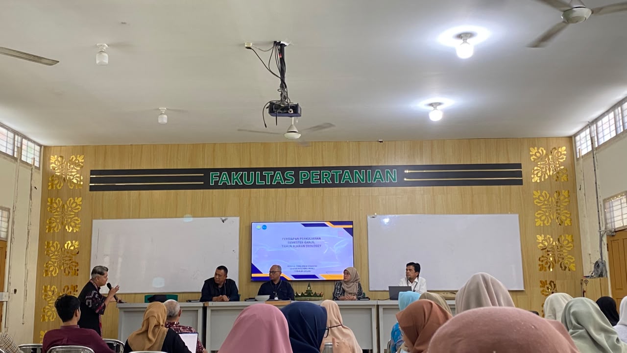 Dosen Jurusan Teknologi Pertanian Menghadiri Rapat Persiapan Semester Ganjil 2026/2027