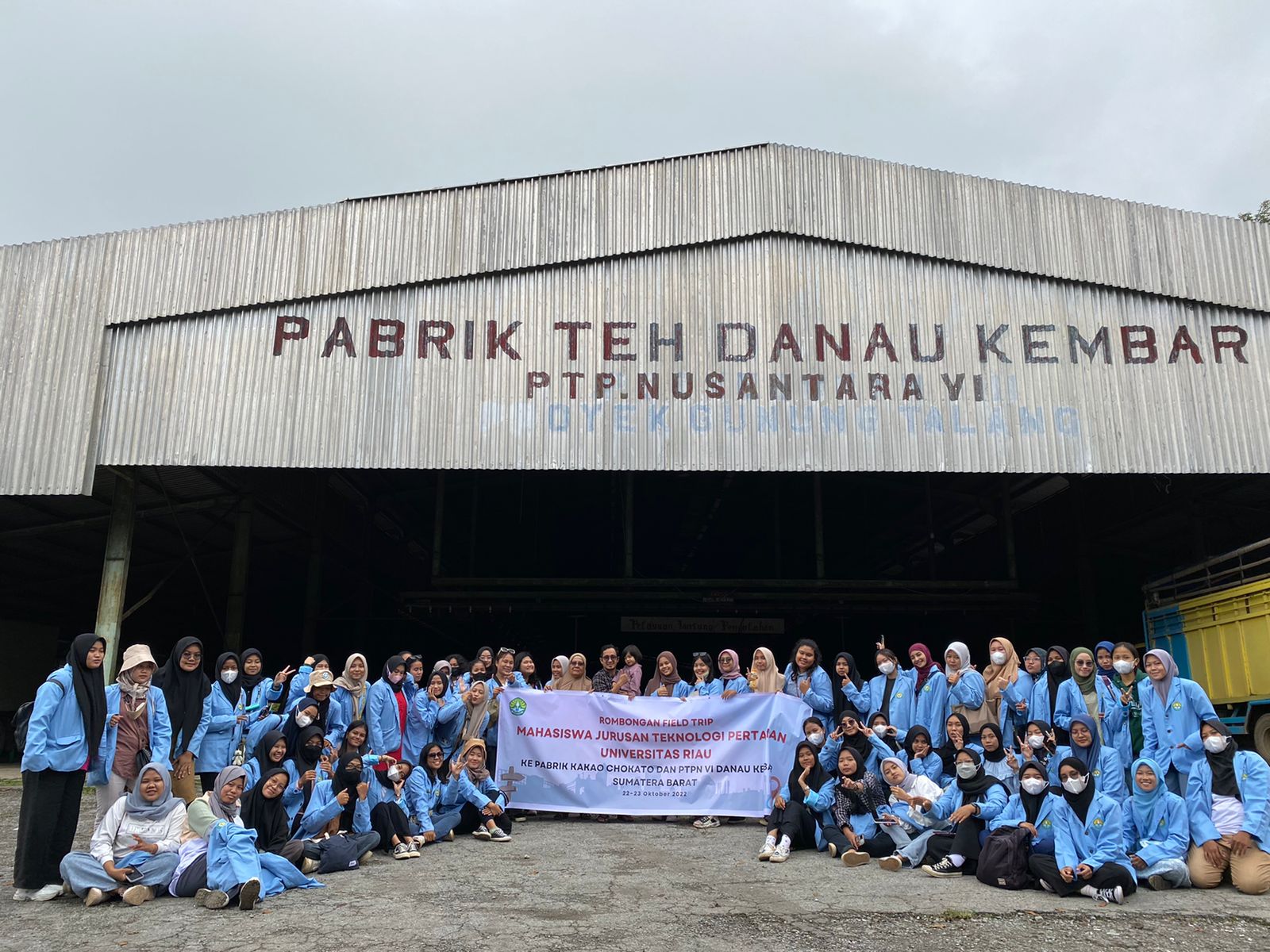 Kunjungan Industri oleh Mahasiswa Jurusan Teknologi Pertanian