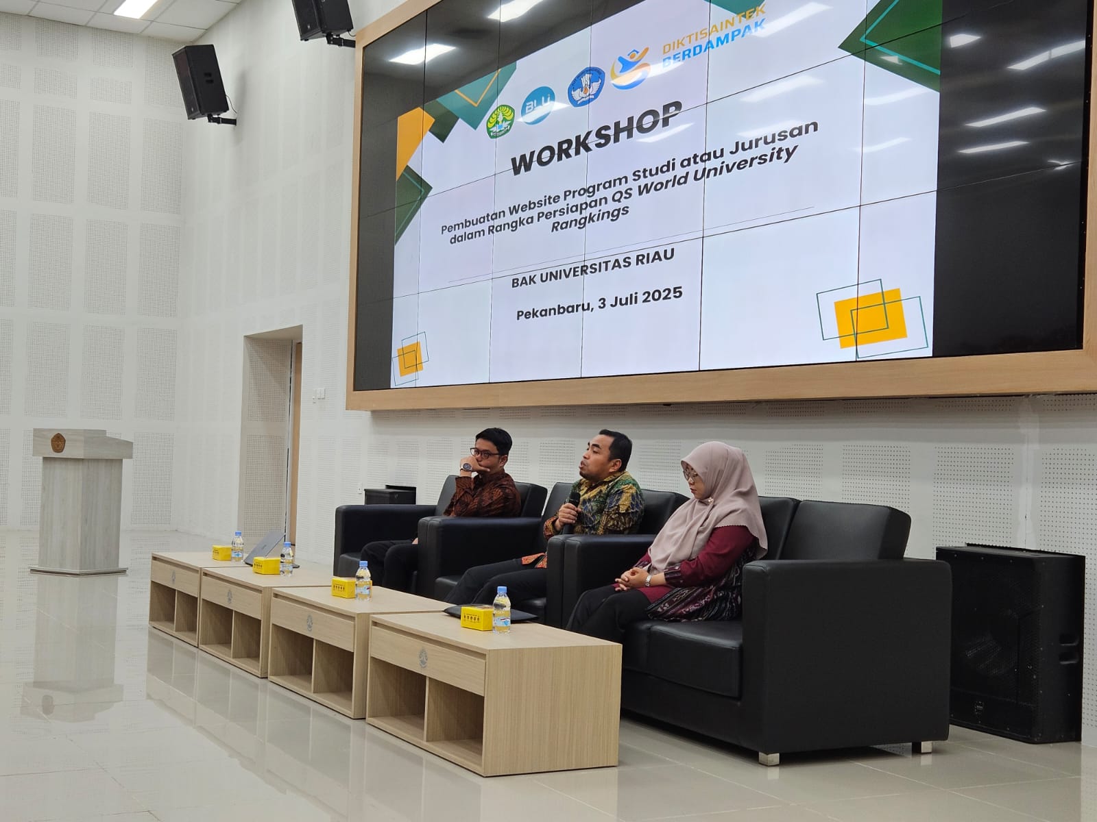 Workshop Pembuatan Website Jurusan/Prodi di Lingkungan Universitas Riau