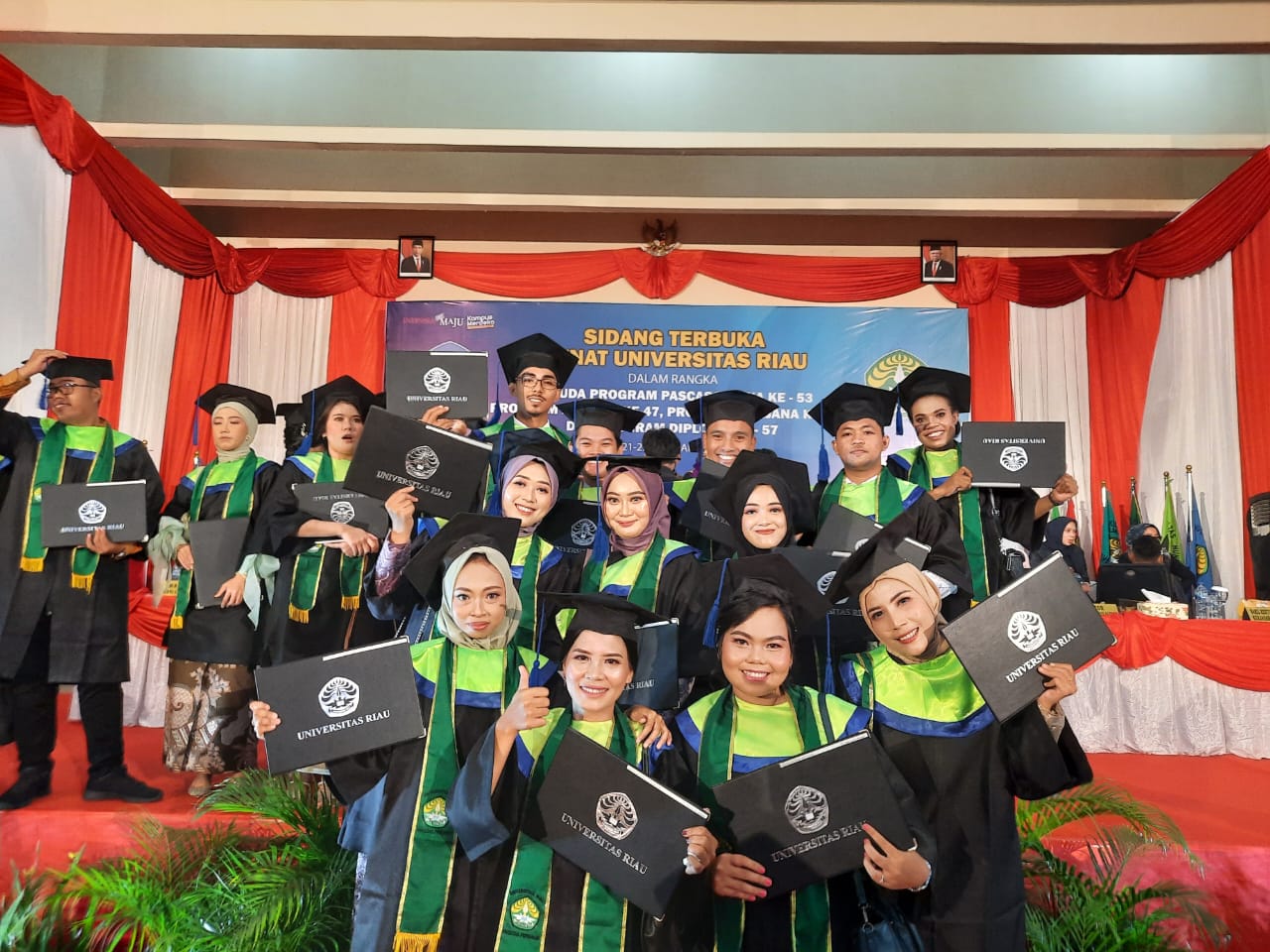 Jurusan Teknologi Pertanian UNRI Tambah Lulusan  pada periode Wisuda Sarjana ke-116
