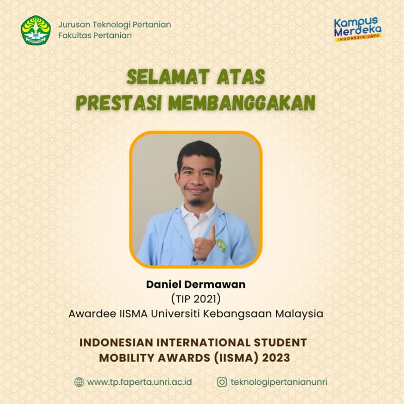 Mahasiswa TP Raih Prestasi Awardee ISMA 2023