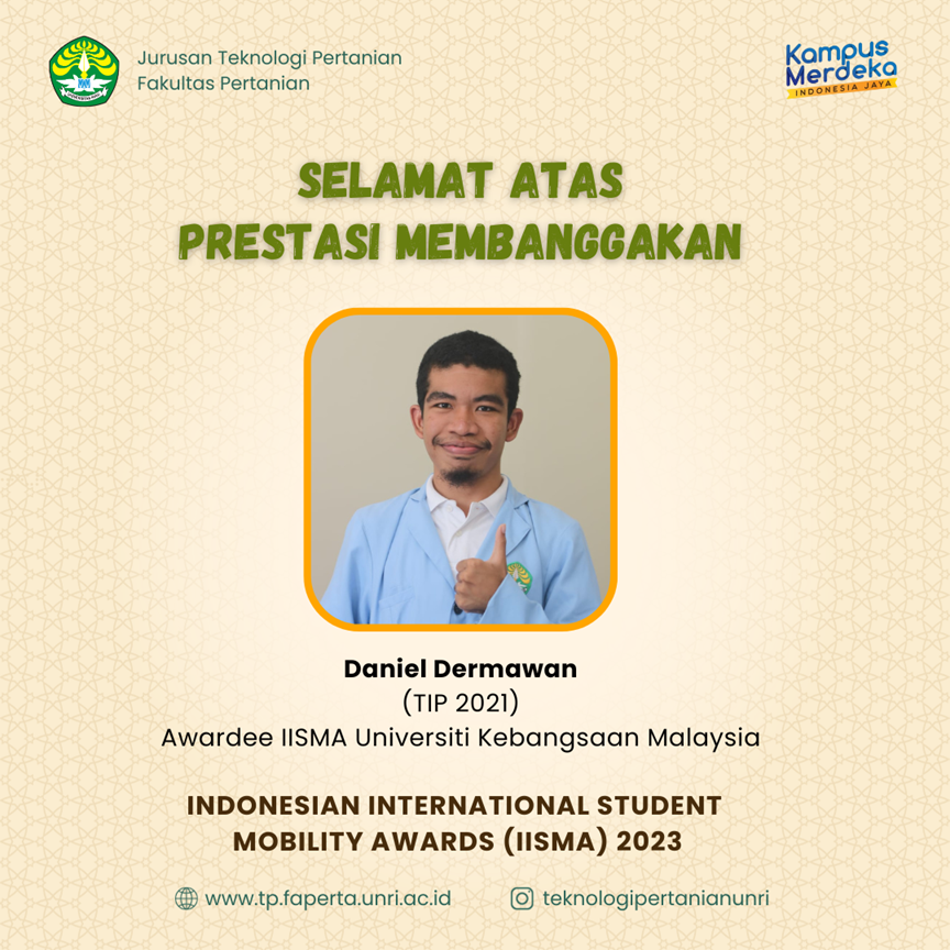 Mahasiswa TP Raih Prestasi Awardee ISMA 2023
