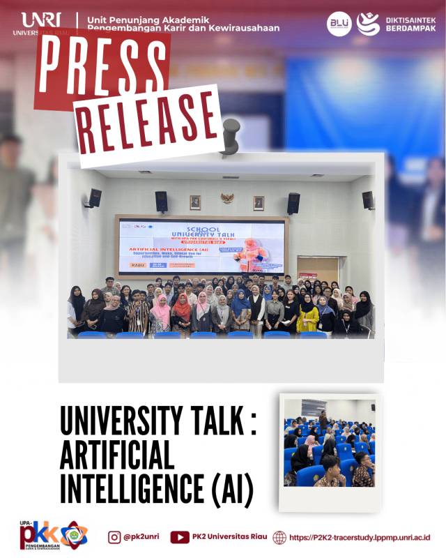 University Talk: Artificial Intelligence (AI) – Opportunities, Risks, & Ethical Use for Education and Self-Growth