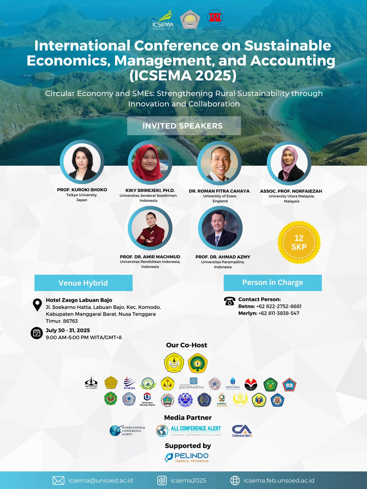 International Conference on Sustainable Economics, Management, and Accounting (ICSEMA 2025)