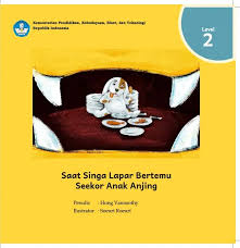 Saat singa lapar bertemu seekor anak anjing