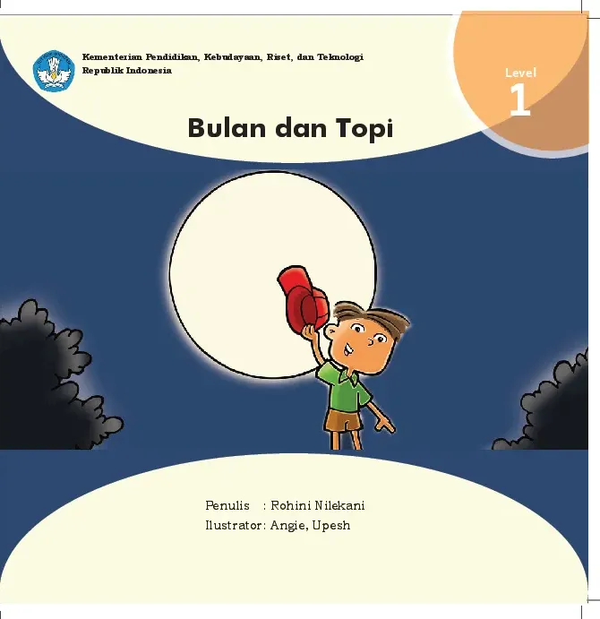Bulan dan topi