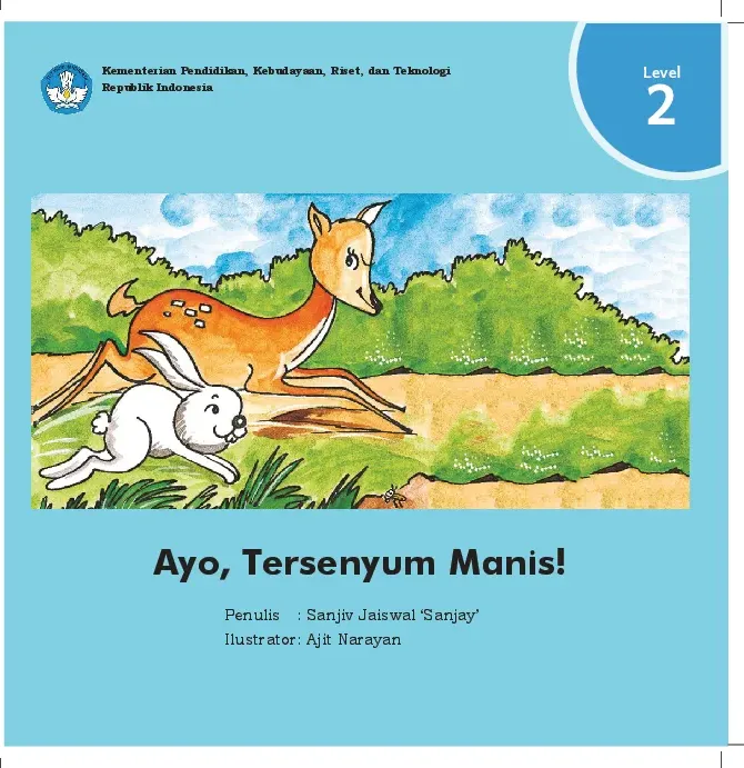Ayo, tersenyum manis