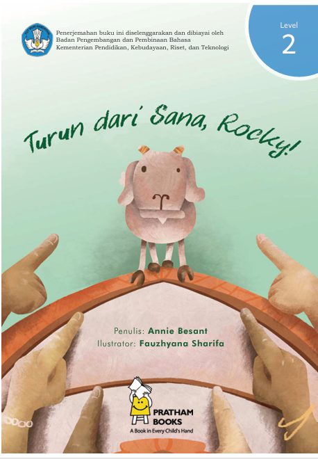Turun dari sana, Rocky!