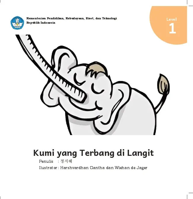 Kumi yang terbang di langit