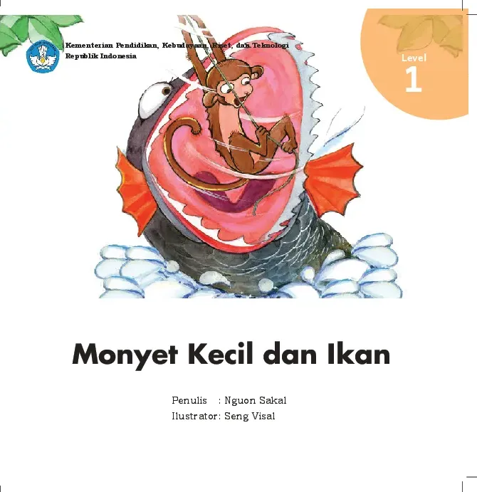 Monyet kecil dan ikan