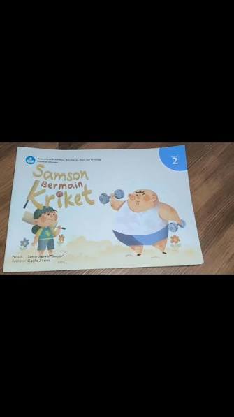 Samson bermain kriket