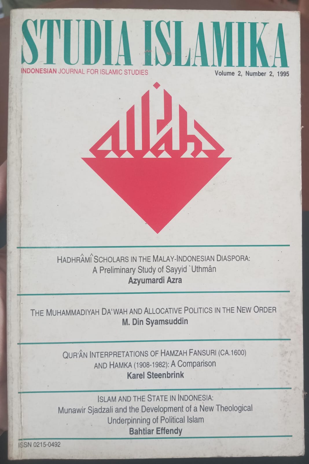 Studia islamika: Indonesian journal for Islamic studies