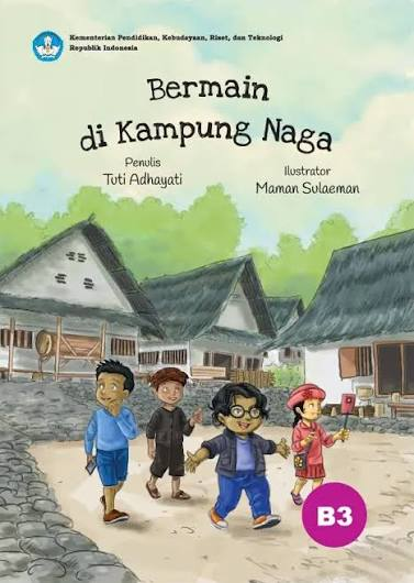Bermain di kampung Naga