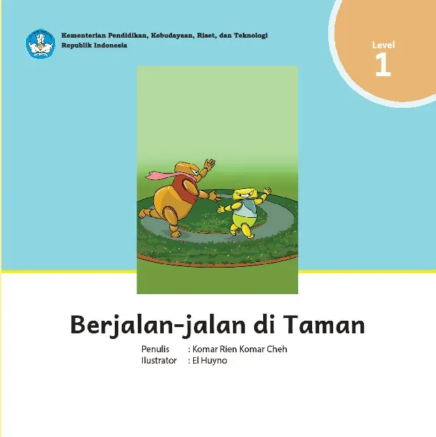 Berjalan - jalan di taman