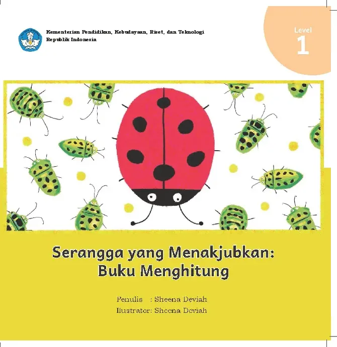 Serangga yang menakjubkan: Buku menghitung