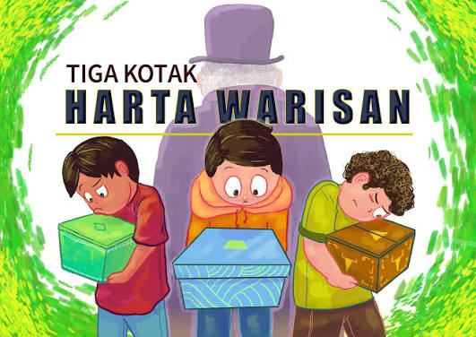 Tiga kotak harta warisan