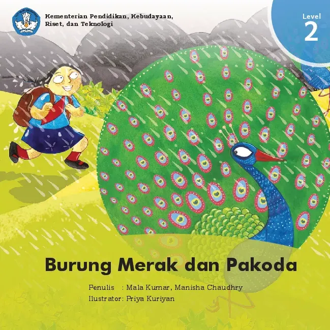 Burung merak dan pakoda