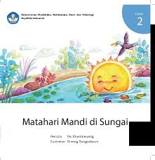 Matahari mandi di sungai